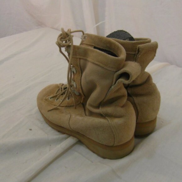 MCRAE TEMPERATE WEATHER TAN VIBRAM SOLE SPEED LACES sz5W WIDE BOOTS NM 31996 main image 3
